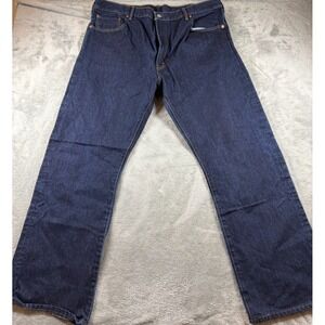 Levi's 517 Bootcut Jeans Tag 42x32 Dark Wash Denim